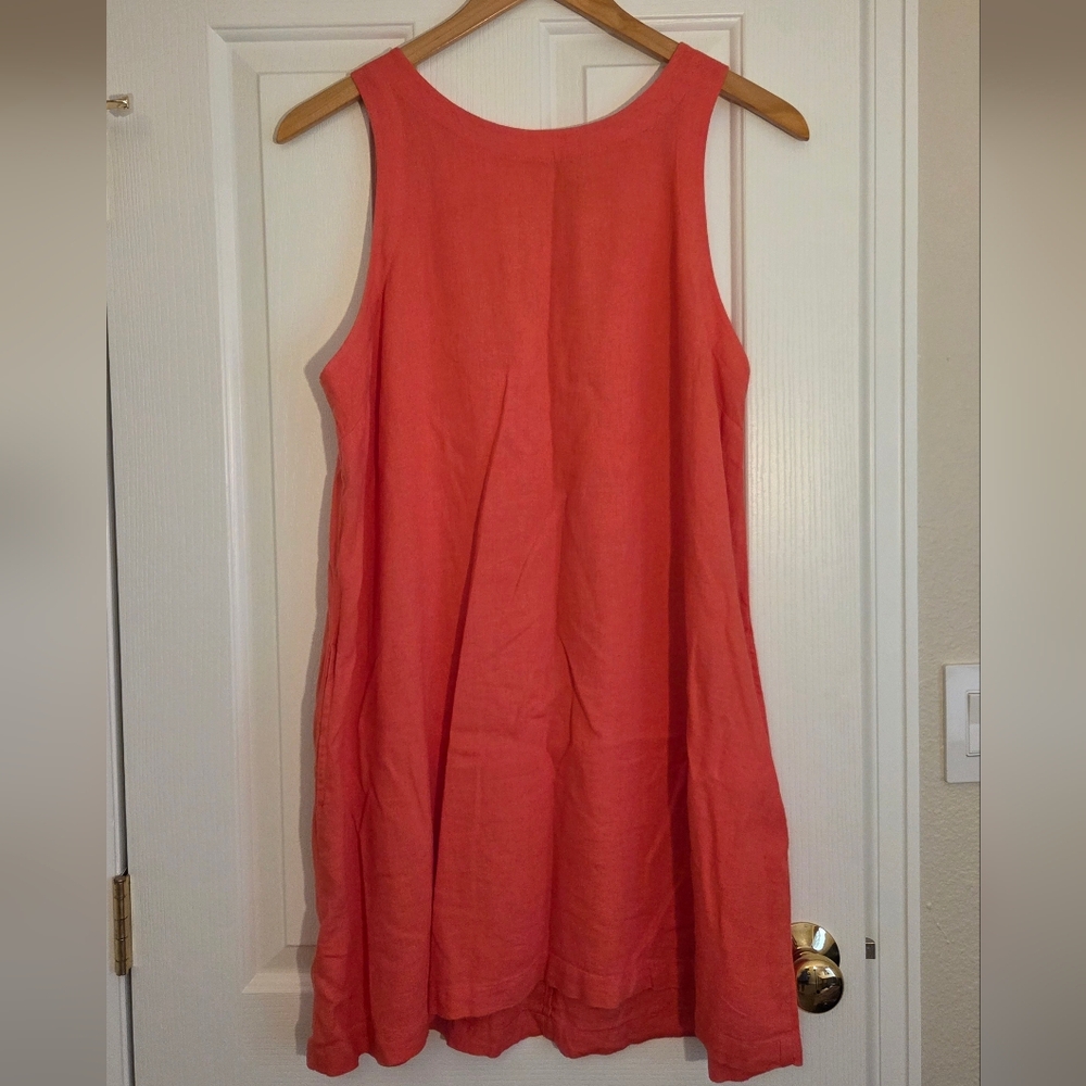 a new day Coral Sleeveless Dress